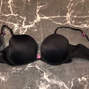 Black and Pink 38 B Bra